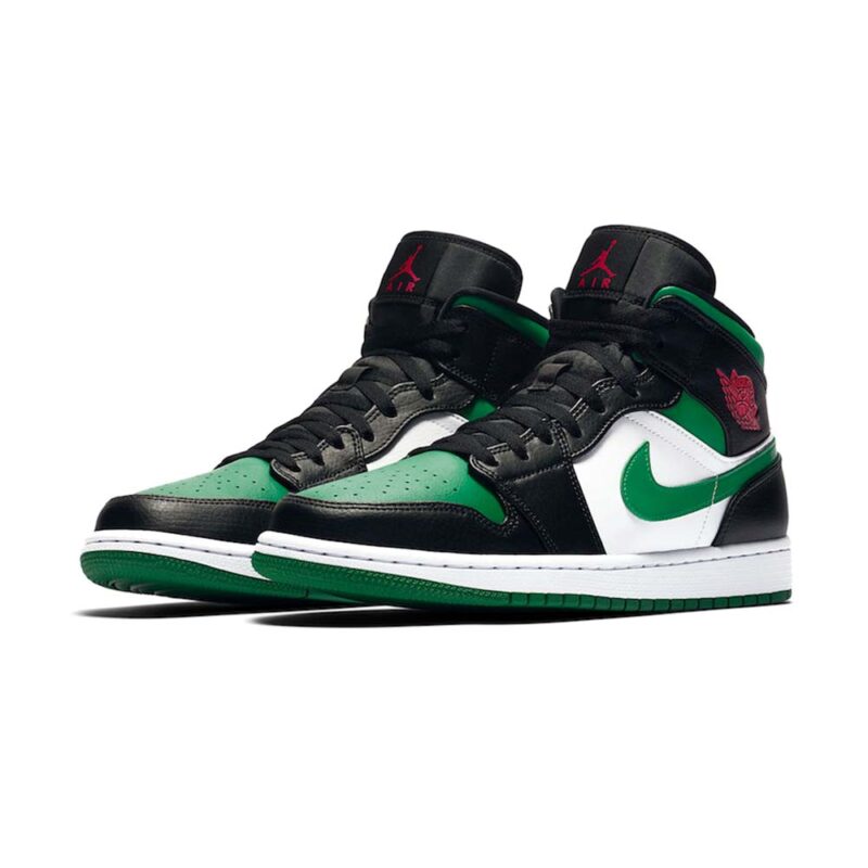 AIR JORDAN 1 MID  Green Toe - Image 2