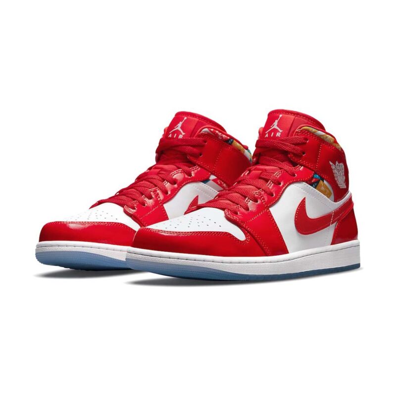 Air Jordan 1 Mid “Red Patent” - Image 2