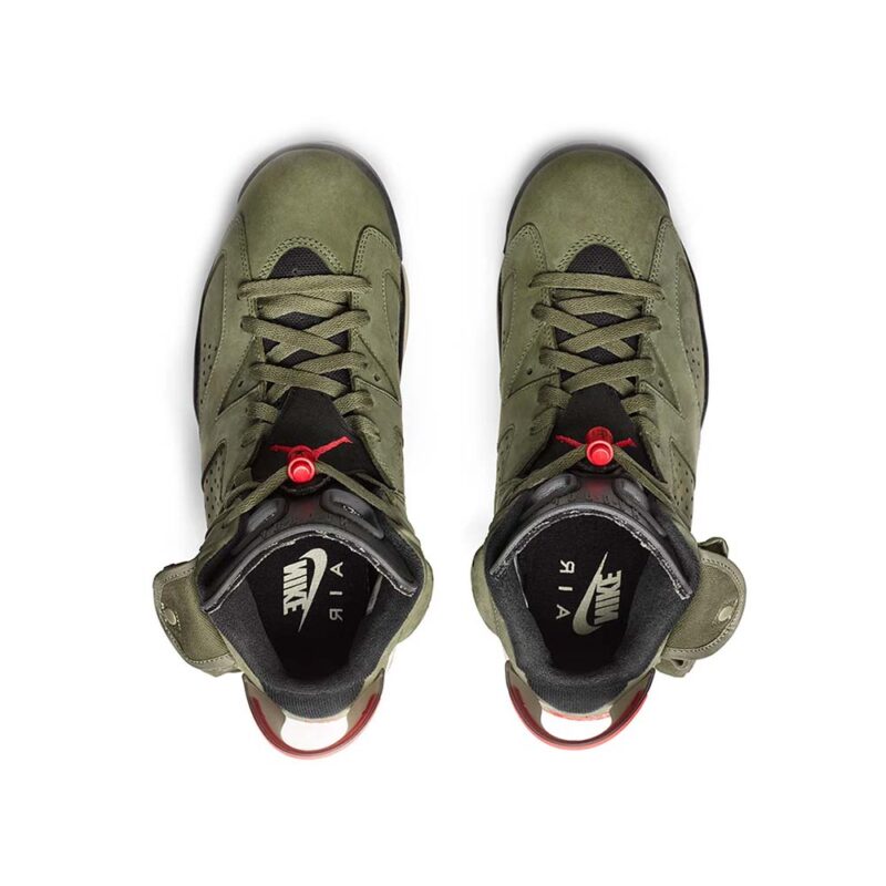 Travis Scott x Air Jordan 6 Retro ‘Olive’ - Image 3