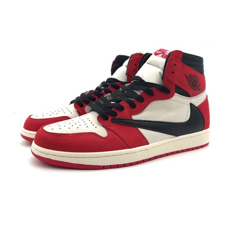 Travis Scott x Air Jordan 1 Retro High OG ‘Red’ - Image 2