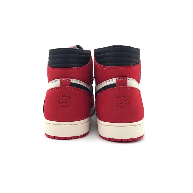 Travis Scott x Air Jordan 1 Retro High OG ‘Red’ - Image 4