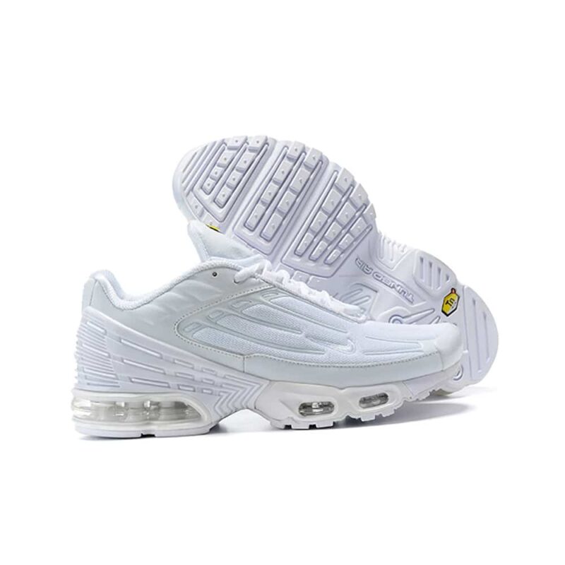 Air Max Plus 3 Triple White - Image 4