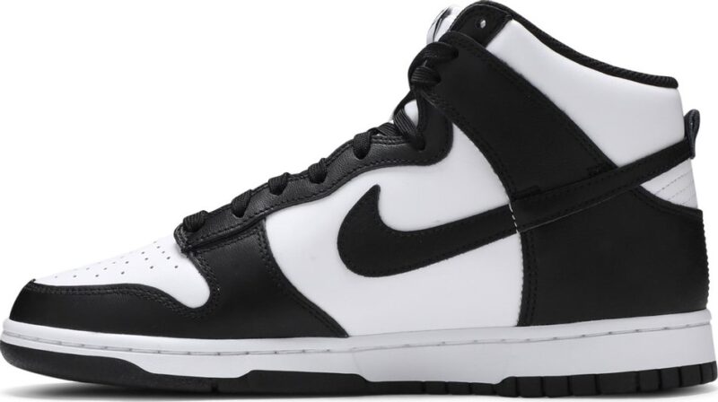 Nike Dunk High Panda Black White (2021) - Image 3