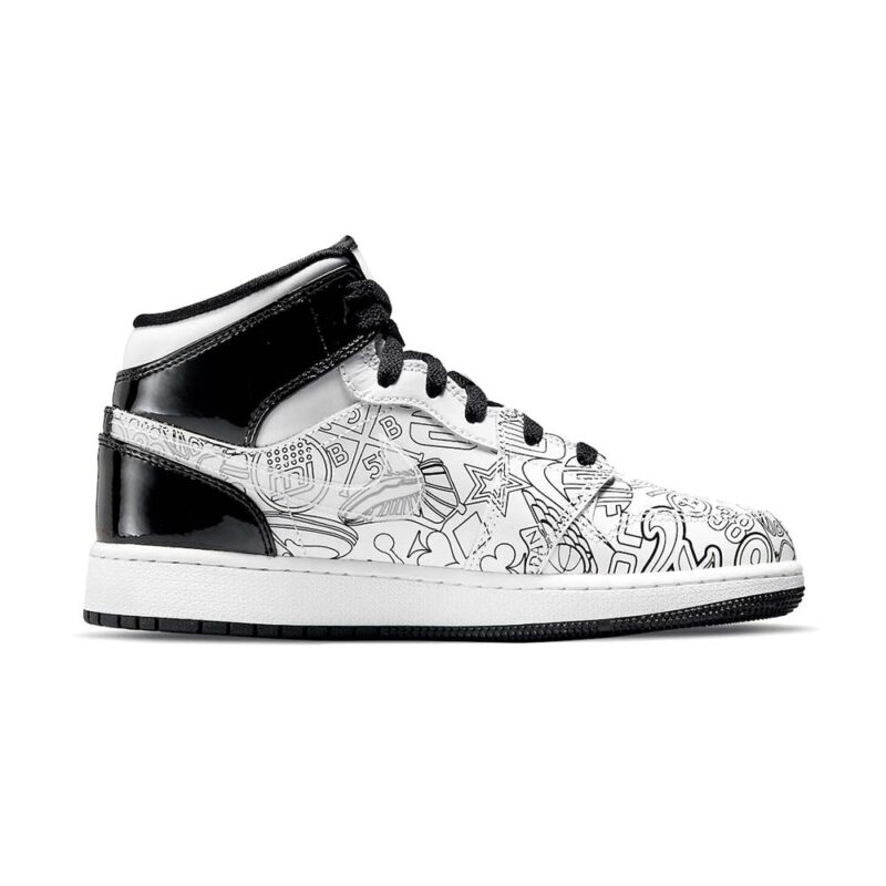 Air Jordan 1 Mid GS “DIY” - Image 3