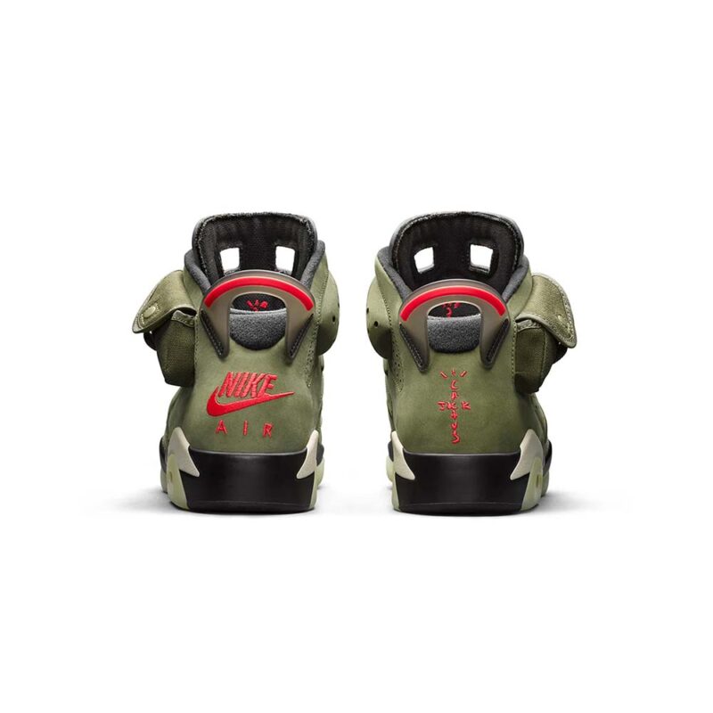 Travis Scott x Air Jordan 6 Retro ‘Olive’ - Image 5