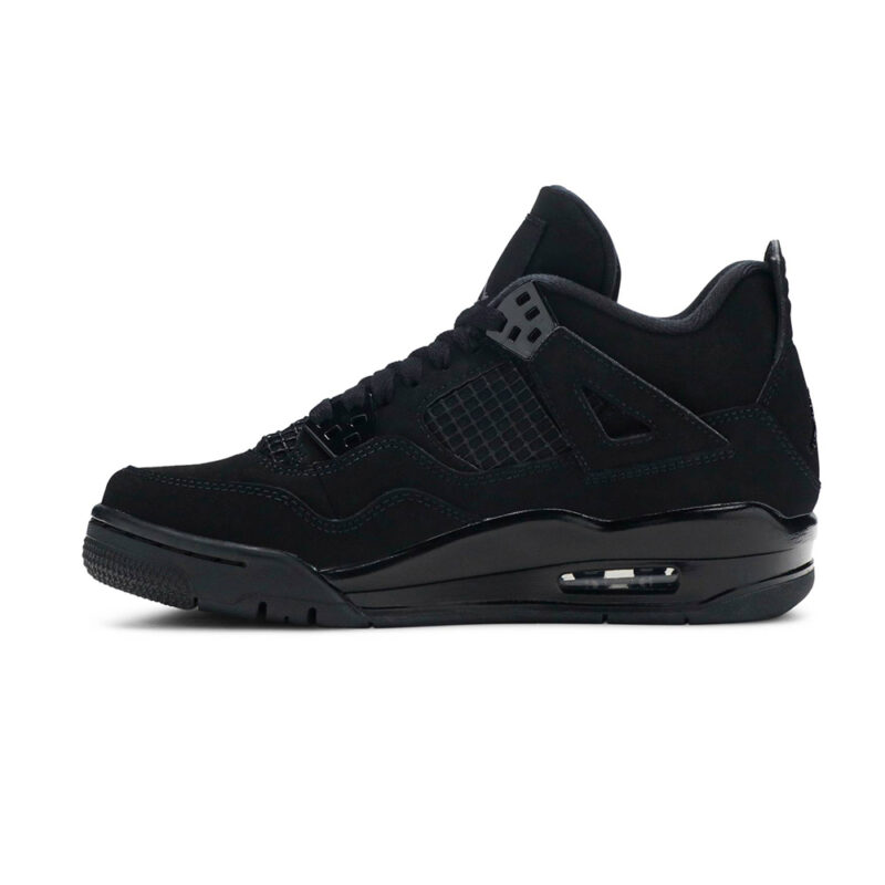 Air Jordan 4 Retro GS “Black Cat” for kids black