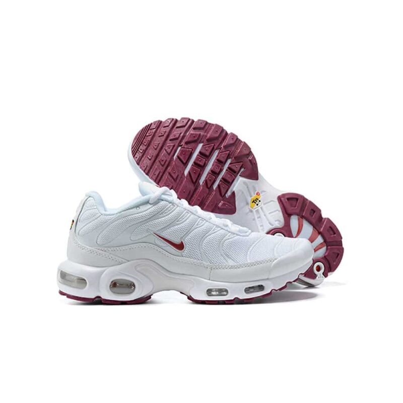 Air Max Plus TN White & Red - Image 4