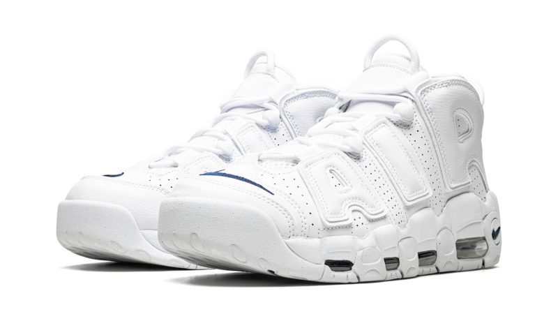 Nike Air More Uptempo 96 White Midnight Navy - Image 3