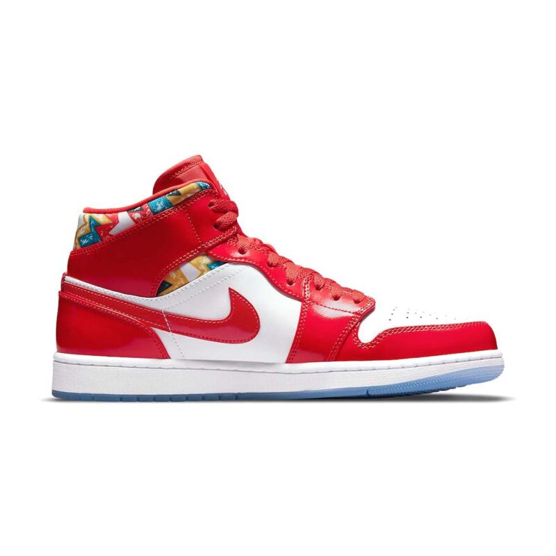 Air Jordan 1 Mid “Red Patent” - Image 3