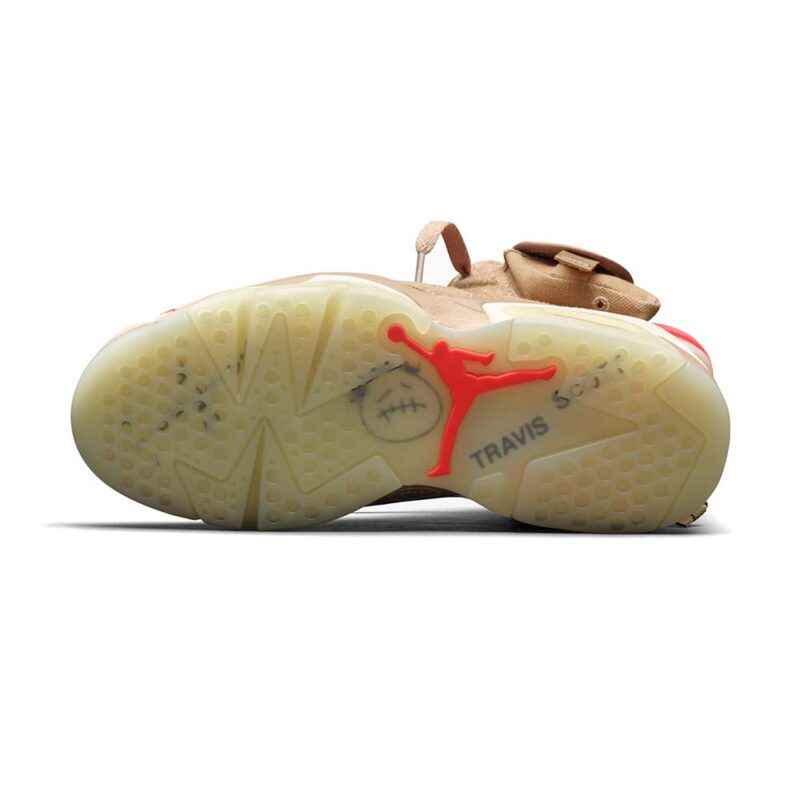 Travis Scott x Air Jordan 6 Retro ‘British Khaki’ - Image 6