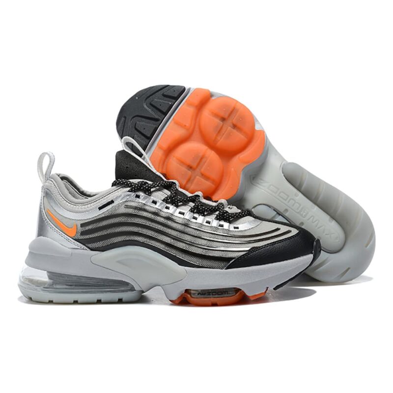 Air Max Zoom 950 Grey & Orange - Image 4
