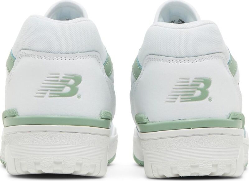 New Balance 550 White Mint Green - Image 5