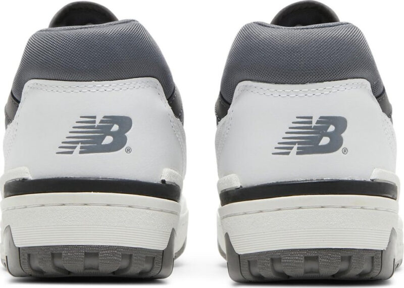 New Balance 550 White Grey Dark Grey - Image 5
