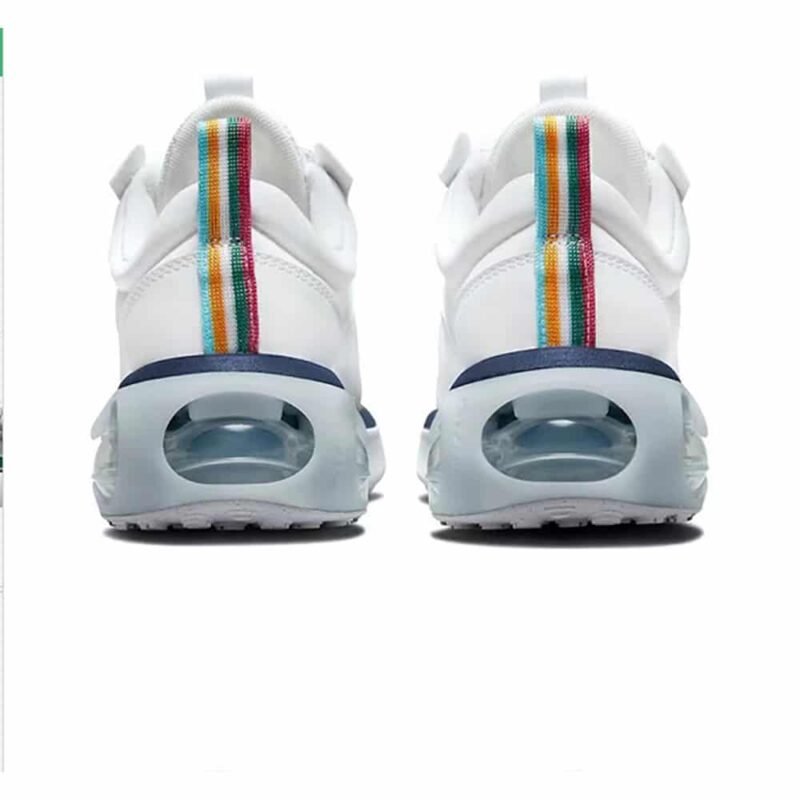 Air Max 2021 GS White and Pink Blue Mix - Image 2