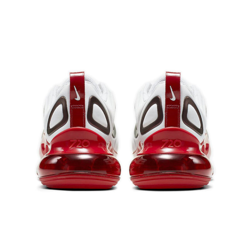 Air Max 720 White Gym Red nike shoes sport shoes Outlet - Image 4