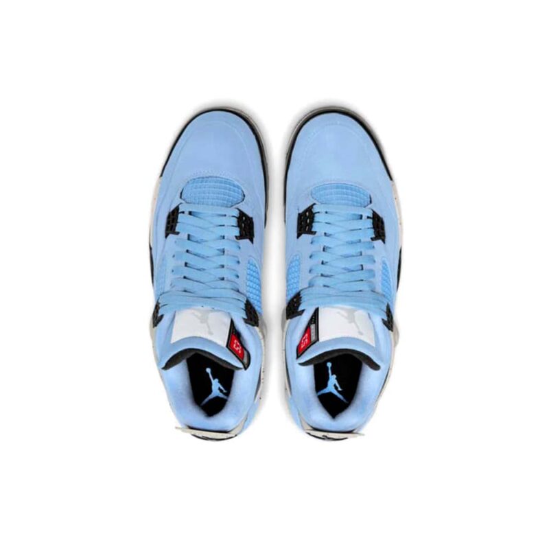 Air Jordan 4 Retro University Blue (GS) - Image 4