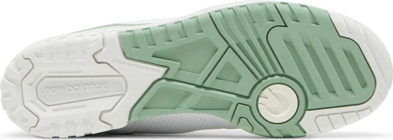 New Balance 550 White Mint Green - Image 4