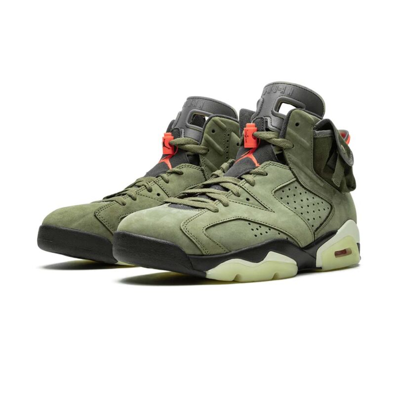 Travis Scott x Air Jordan 6 Retro ‘Olive’ - Image 2