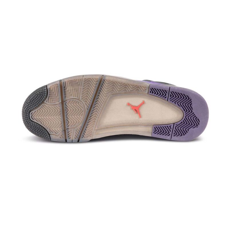 Travis Scott x Air Jordan 4 Retro ‘Purple Suede – Black Midsole’ - Image 5