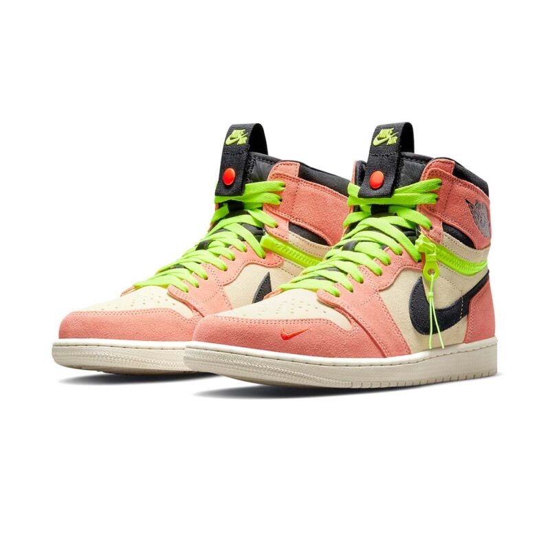 Air Jordan 1 High Switch ‘Pink Volt’ - Image 2