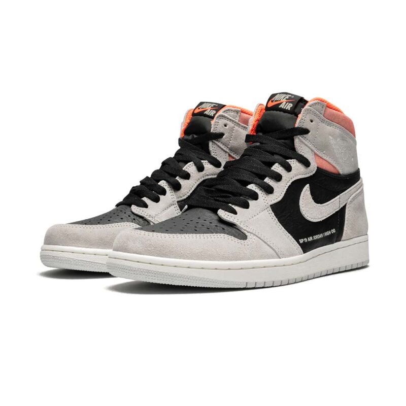 Jordan Air Jordan 1 Retro High OG “Neutral Grey/Hyper Crimson” - Image 2