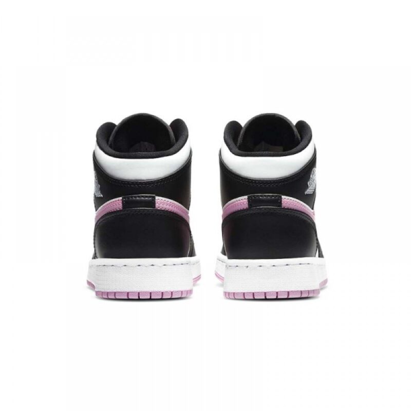 AIR JORDAN 1 MID GS ‘WHITE LIGHT ARCTIC PINK’ - Image 4