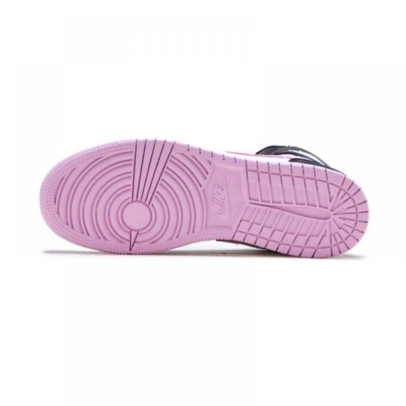 AIR JORDAN 1 MID GS ‘WHITE LIGHT ARCTIC PINK’ - Image 5
