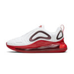 Air Max 720 White Gym Red nike shoes sport shoes Outlet