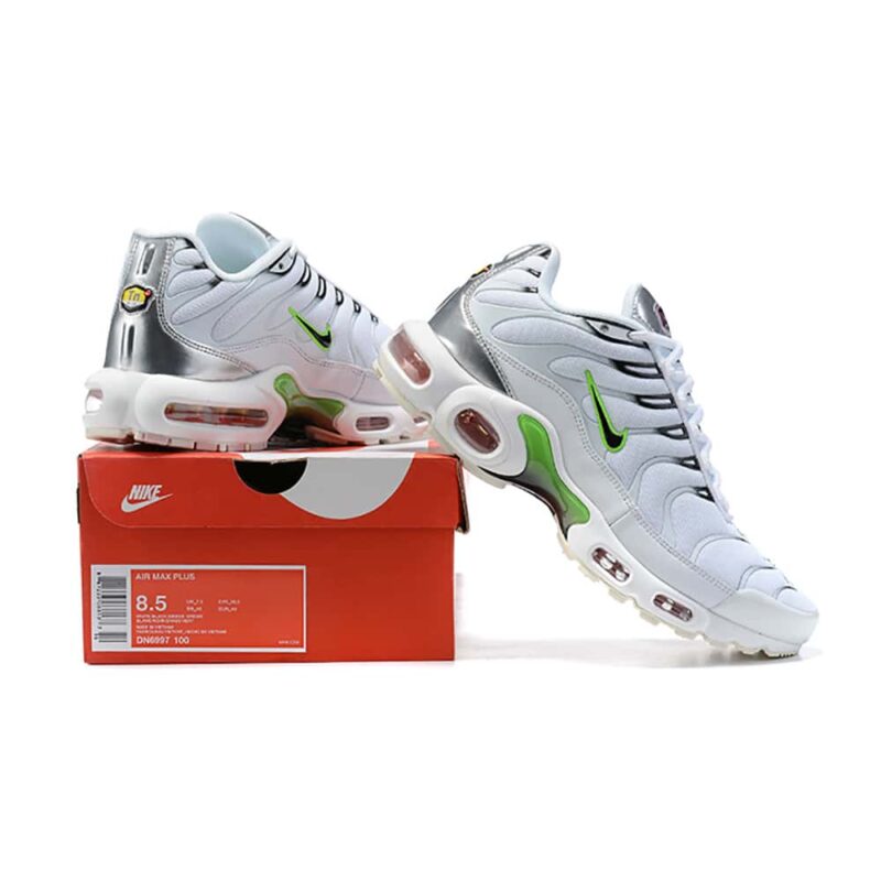 Air Max Plus TN White Green - Image 6