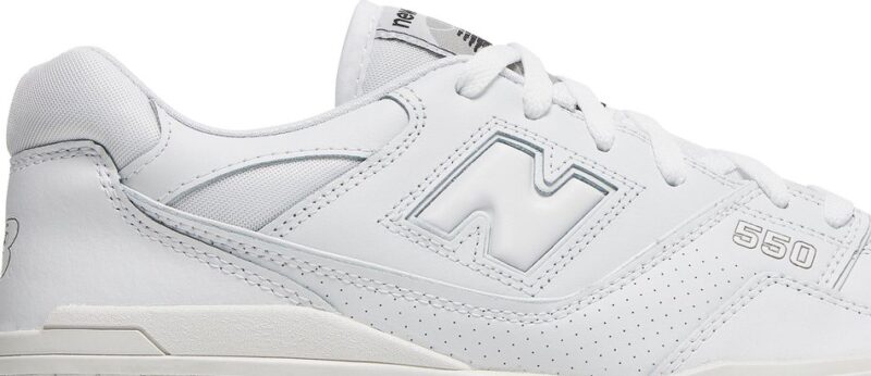 New Balance 550 White Grey - Image 2