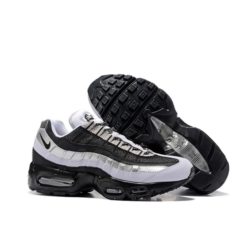 Air Max 95 Essential ‘White black Silver’ - Image 2