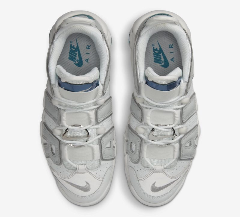 Nike Air More Uptempo Metallic Teal - Image 4
