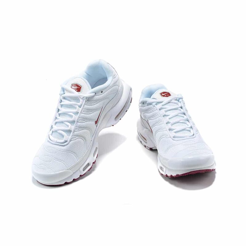 Air Max Plus TN White & Red - Image 2