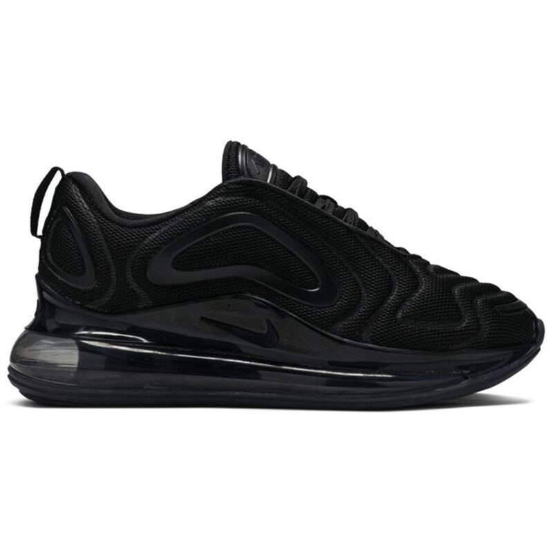 Air Max 720 Triple Black nike shoes sport shoes Outlet - Image 3