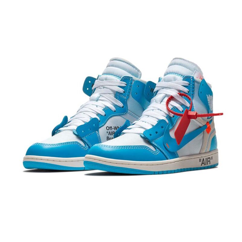 Off-White x Air Jordan 1 Retro High OG ‘UNC’ - Image 2