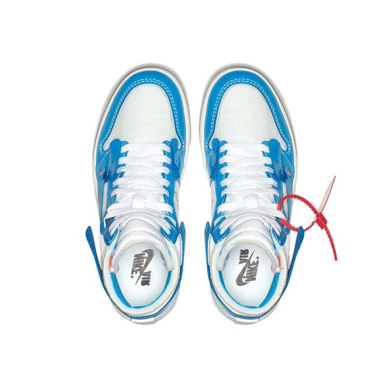 Off-White x Air Jordan 1 Retro High OG ‘UNC’ - Image 3