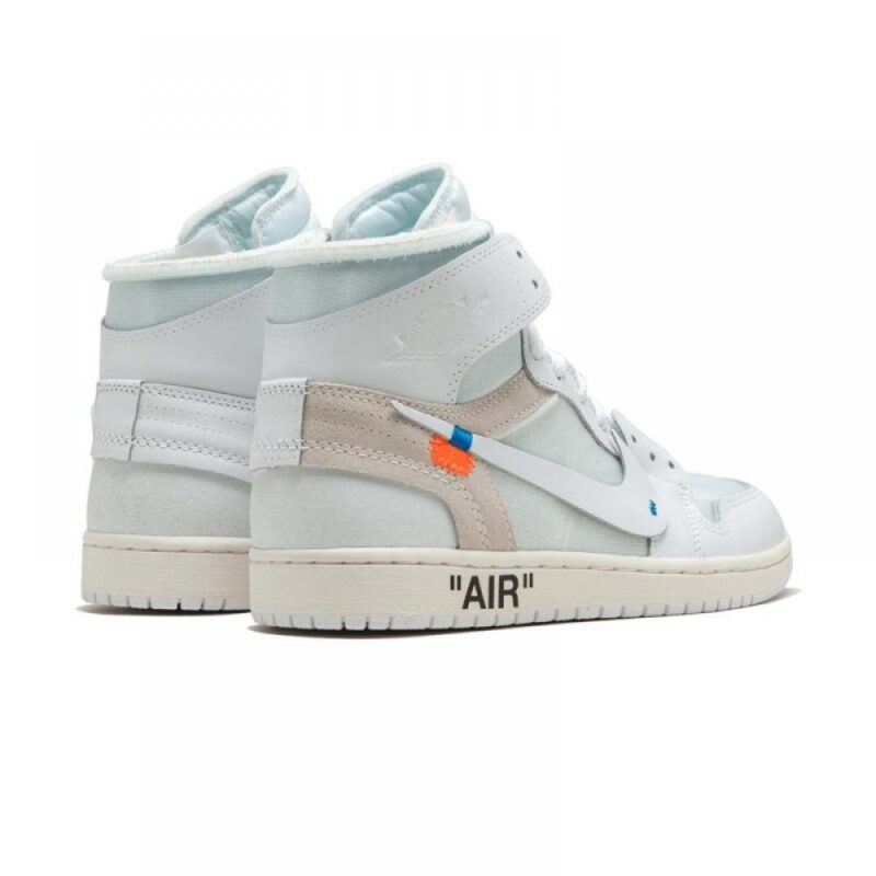OFF-WHITE X AIR JORDAN 1 RETRO HIGH OG ‘WHITE’ 2018 - Image 3