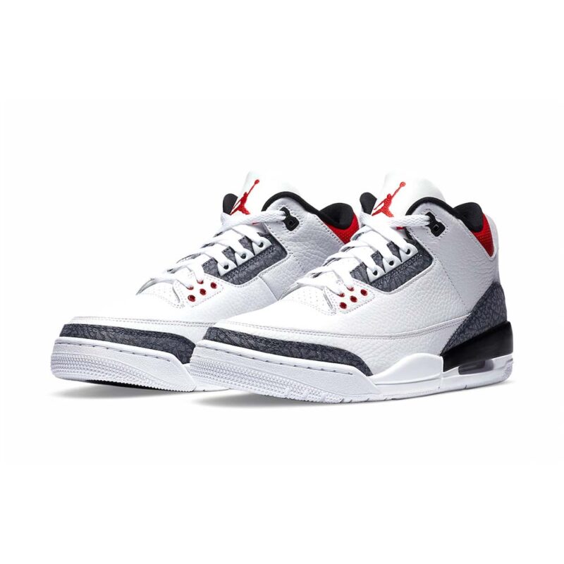 Air Jordan 3 SE Denim ‘Fire Red’ - Image 2