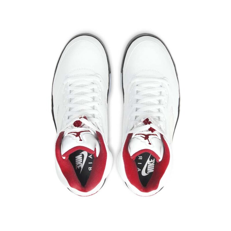 MENS Air Jordan 5 Retro ‘Fire Red’ 2020 - Image 4