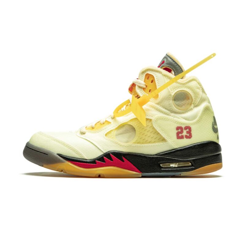JORDAN Off-White x Air Jordan 5 Retro SP ‘Sail’