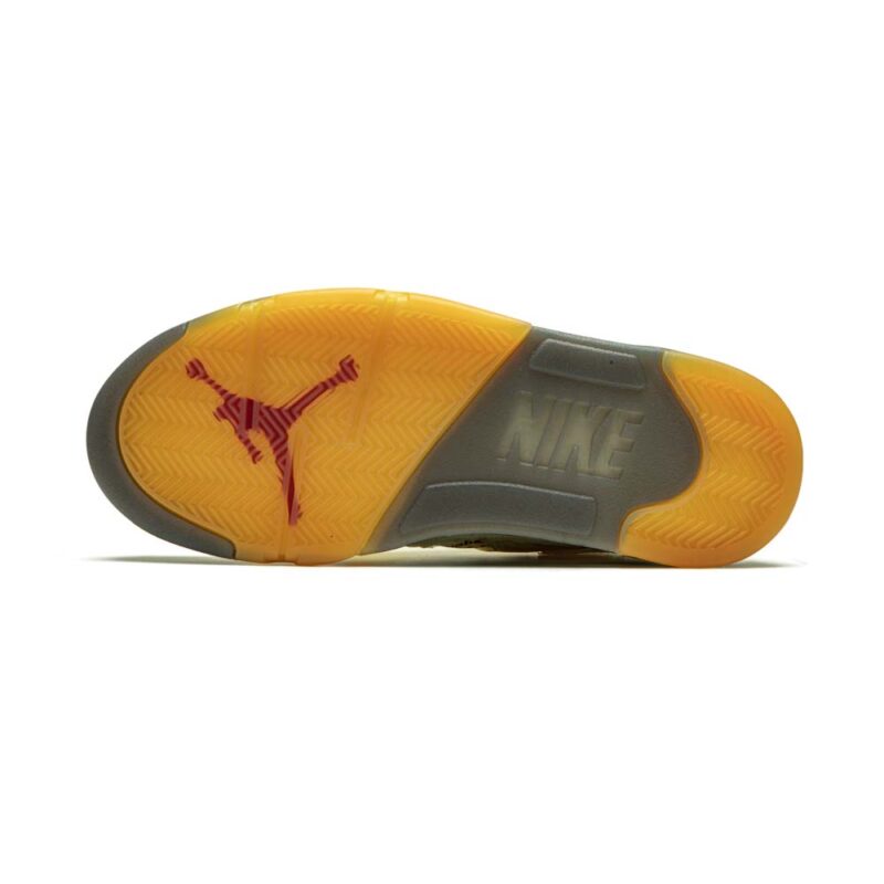 JORDAN Off-White x Air Jordan 5 Retro SP ‘Sail’ - Image 6