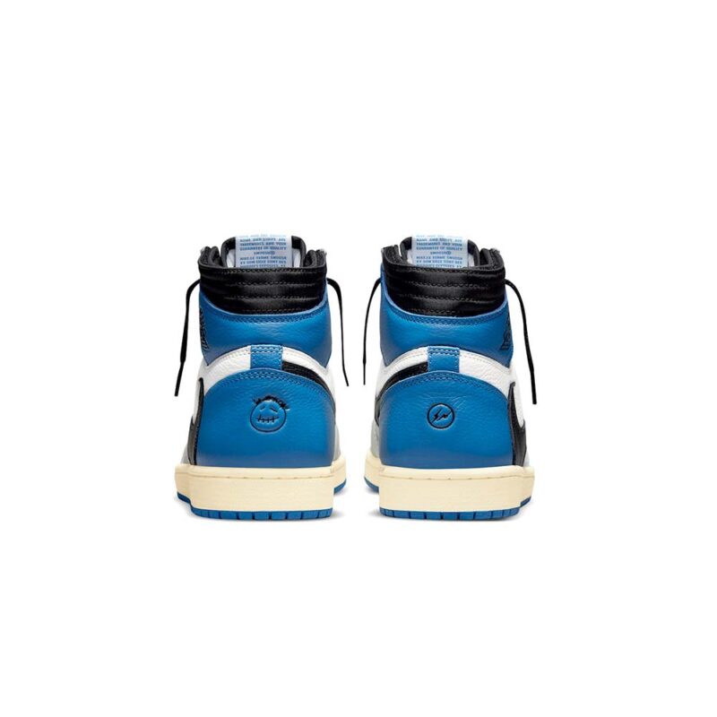 Travis Scott x Fragment x Air Jordan 1 High OG SP “Military Blue” - Image 5