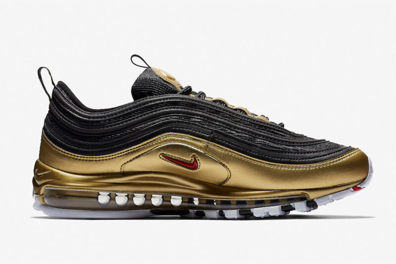 Nike Air Max 97 QS  B-Sides Metallic Gold - Image 2