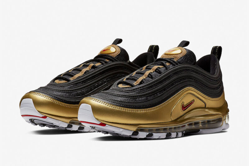 Nike Air Max 97 QS  B-Sides Metallic Gold - Image 3
