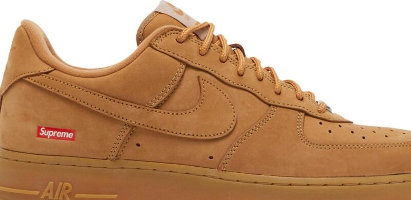 Nike Air Force 1 Low SP Supreme Wheat - Image 2