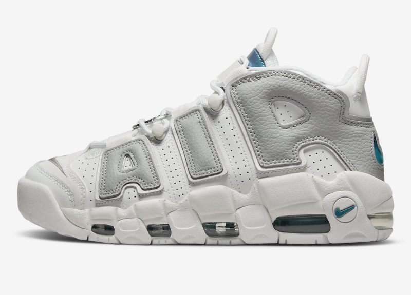 Nike Air More Uptempo Metallic Teal - Image 2