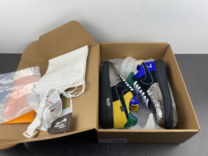 Nike Air Force 1 Chrome Toe - Image 2