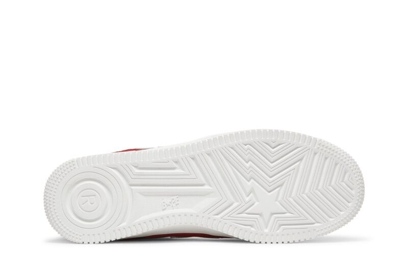 A Bathing Ape Bape Sta Low Patent Red - Image 3