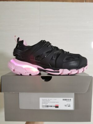 Balenciaga Track LED Sneaker Black/Pink