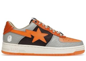 A Bathing Ape Bape STA  Tokyo  Low Grey Orange